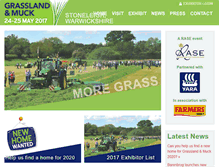 Tablet Screenshot of grasslandevent.co.uk